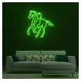 thumbnail image 2 of Letrero De Neón Con Caballos Al Galope, Ideal Para Decoración Tiendas Rústicas Brillo Ajustable 54cm, 2 of 3