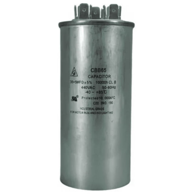 Capacitor Para Minisplit De Trabajo GB 35 + 5 Mfd 370-440vac CD-R35D