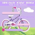 Kids Bike for Girls, 18Inch Wheels,Removable Training Wheels Included