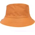 thumbnail image 2 of CoCopeaunts Ladies Bucket Hat Simple Solid Color Double Sided Wear Bucket Cap Summer Fishing Walking Casual Cotton Fisherman Hat, 2 of 8