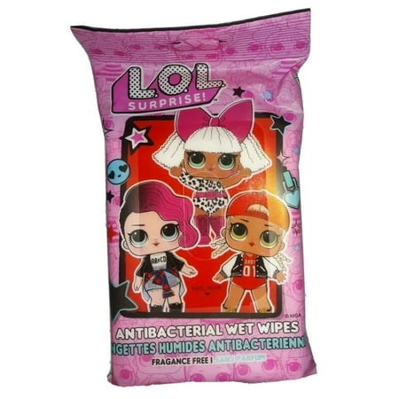 Hand Wipes Set of 3 different characters