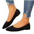 thumbnail image 5 of Miluxas Flat Shoes for Women Slip On Comfortable Walking Ballerina Shoes Ladies Cute Ballet Flats Shoes Black 5.5(36), 5 of 9