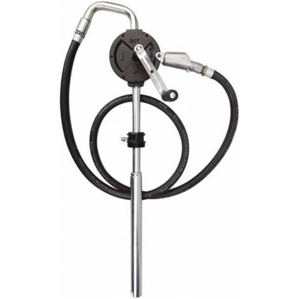 PROLUBE Oil Lubrication 10 Gal/min Flow Cast Iron Rotary Hand Pump For