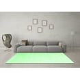 thumbnail image 3 of Ahgly Company Indoor Square Abstract Emerald Green Contemporary Area Rugs, 6' Square, 3 of 4