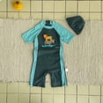 thumbnail image 2 of Boys Swim Suits Toddler Rash Guard Cute Print Boys Swim Shirt Bathing Suits 4-5 Years, 2 of 5