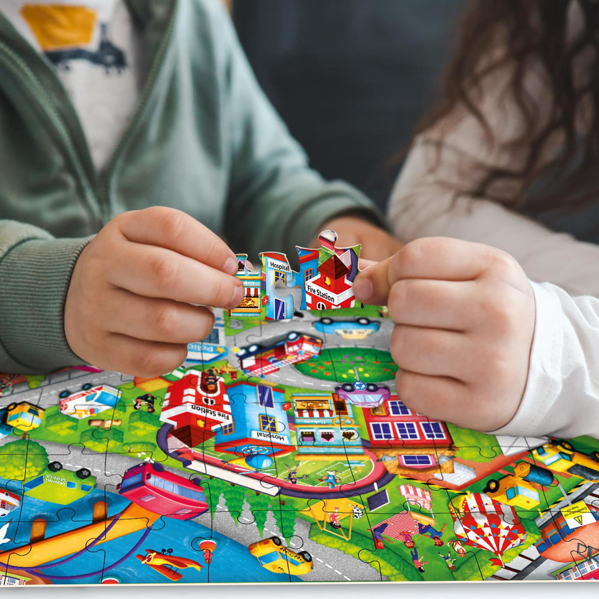 QUOKKA Farm Animal Puzzles for Kids Ages 3-6 - Learning Toys for Toddlers, Boys & Girls