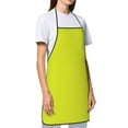 thumbnail image 3 of Gaeub Yellow Print Apron for Men and Women,Waterproof Apron for Cooking,Dishwashing, Lab, Butcher, Dog Grooming, 3 of 7