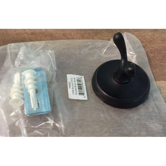 Oil Rubbed Bronze Bathroom Double Towel / Robe Hook Us12 (500 Series)