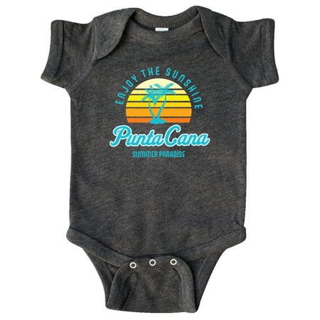 

Inktastic Enjoy The Sunshine Punta Cana Summer Paradise Gift Baby Boy or Baby Girl Bodysuit
