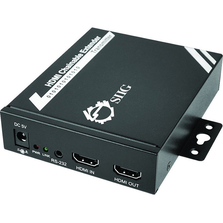 DisplayPort to CAT5e Daisy Chain HD Extender Kit with RS232 & IR