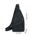 thumbnail image 3 of Small Sling Bag for Women,Travel Bag,Waterproof Portable Crossbody Sling Backpack with Adjustable Strap,CrossBody Bags for Travel Hiking Camping Walking Daypack, 3 of 5