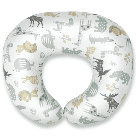 CshidWorld Nursing Pillow, Breast Feeding Pillows for Mom, Animals Soft Cover with Breathable Filling, Feeding Support Pillow for 0-12 Months, Multifunctional Support Cushion for Travel