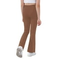 thumbnail image 5 of Sherrylily Girls Yoga Pants V Cross Waist Wide Leg Flare Pants High Waist Bootcut Pants with Pockets, 5 of 6