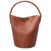 Longchamp Épure Small Leather Bucket Bag, Brown