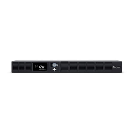 CyberPower OR700LCDRM1U UPS, 700VA/400W, 120V, 6 Outlets, LCD, AVR, 10 ft Cord-Includes Rack Hardware