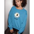 thumbnail image 2 of Daisy See The Good Sweatshirt Women -Image by Shutterstock, Female Medium, 2 of 4