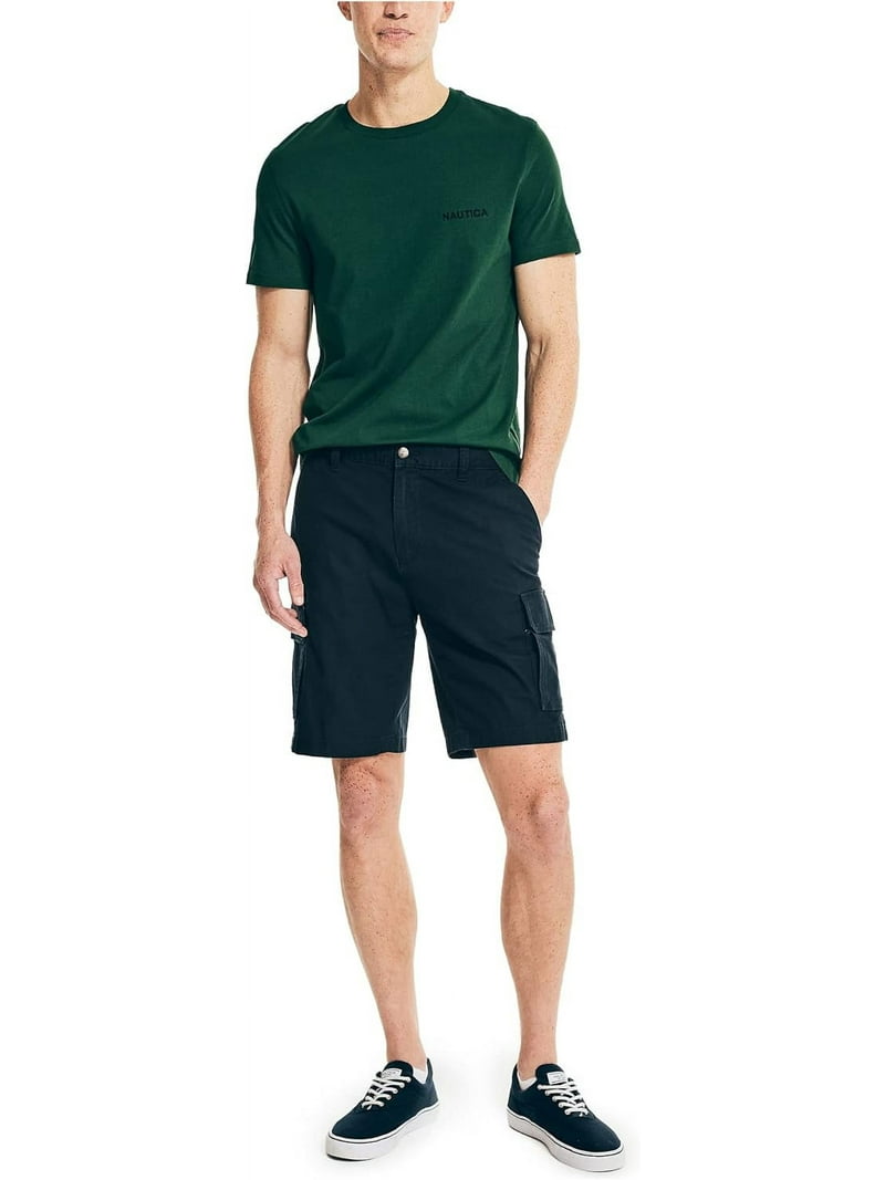 Nautica Men's Solid Crew Neck Short Sleeve T-Shirt - New With Tags, Sizes XS-3XL
