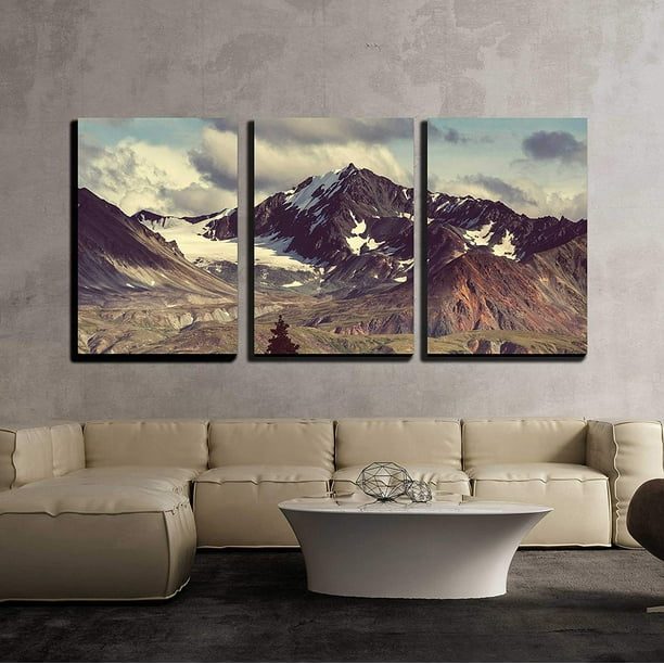 Wall26 3 Piece Canvas Wall Art Mountains In Alaska Modern Home Decor Stretched And Framed Ready To Hang 16 X24 X3 Panels Com - Alaska Home Decor Wall26 3 Piece Canvas Wall Art Mountains In Alaska Modern Home Decor Stretched And Framed Ready To Hang 16 X24 X3 Panels Com - Alaska Home Decor