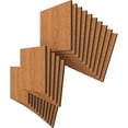 thumbnail image 2 of Ekena Millwork 7 3/4"W x 7 3/4"H x 3/8"T Wood Hobby Boards, Cherry (25-Pack), 2 of 6