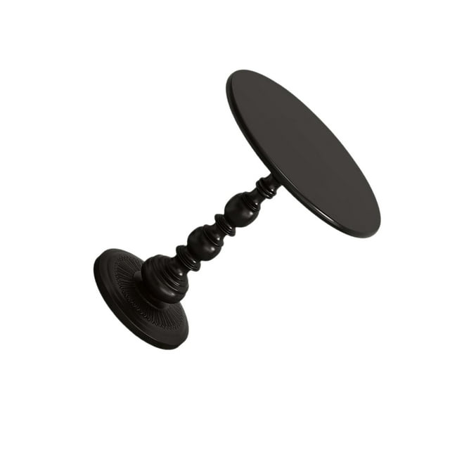 Guardoinrt Table de Canapé (52 cm de Hauteur) Table d'Appoint Moderne pour Balcon Hôtel Cabine Noir Grand Noir P