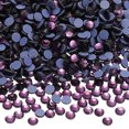 thumbnail image 1 of Uxcell 2880 Piezas de Rhinestone Hotfix Flatback de 2.8mm, Gemas Redondas de Resina para Manualidades, Ropa, Decoración DIY, Arte de Uñas, (SS10, Púrpura), 1 of 7