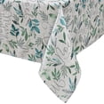thumbnail image 2 of Elrene Home Fashions Seasons Greetings Holiday Fabric Tablecloth, Blue, 52" x 70" Rectangle, 2 of 3