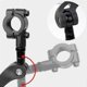 thumbnail image 3 of Mountain Bike Rearview Mirror HD Flat 360 Degree Adjustable Handlebar Mirror Folding Bicycle Riding, 3 of 5