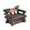 Brown, variant on Home Garden Decoration Resin Chair Statue Miniature Lightweight Portable for Micro Garden Fairy Decor