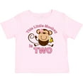 thumbnail image 3 of Inktastic Little Monkey Girl 2nd Birthday Girls Baby T-Shirt, 3 of 5