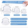 thumbnail image 2 of 6PCS Silicone Cupping Set, 3 Sizes Cupping Cups, Clear Cupping Kit for Massage Therapy, Suction Cup Therapy without Fire, Cupping Kit at Home, Relax Presents (Transparent), 2 of 7