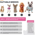 thumbnail image 3 of Dog Shoes Dog Boots & Paw Protector, Anti-Slip Sole Winter Dog Booties with Reflective Straps Dog Snow Boots for Small Medium Dogs 4PCS, 3 of 7