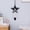 Black, variant on 1pcs Blue Star Agate Dreamcatcher Hand Woven Gravel Dream Catcher Home Living Room Garden Hanging Decoration Sparkling Crystal Sun Catcher
