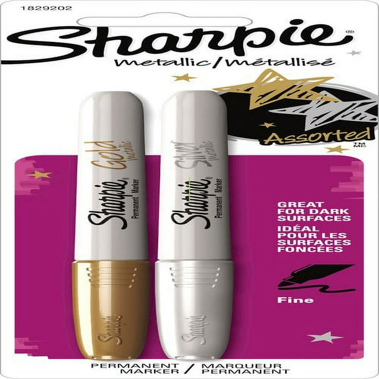 Sharpie Metallic 3 count Gold, Silver and Bronze