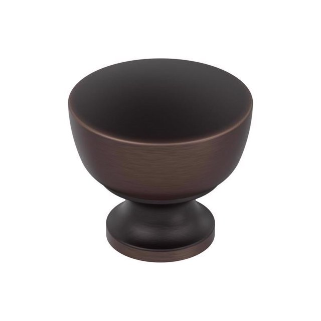 Cáliz circular transicional con pomo de armario Amerock, bronce al óleo