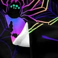 thumbnail image 5 of Halloween Themed Spider Web All Season,Blanket Fluorescent Purple Green Plush Throw Blanket, Decorative Scary Spider Flannel Fleece Blanket Spider Animal Bedroom Baby 30"x40", 5 of 6