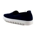 thumbnail image 3 of Vionic Uptown Aline Women's Loafers & Slip-Ons Navy Blazer Waxed Suede Size 7 M, 3 of 8
