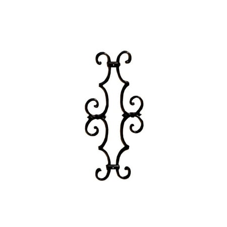 

Deckorators Black Fleur de Lis Baluster Accessory