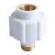 thumbnail image 3 of 2Pcs Calentador de agua eléctrico universal Pared Intergeatd Cabeza de cobre Aislamiento Pared Energía solar Protección contra fugas Accesorios Blanco, 3 of 4