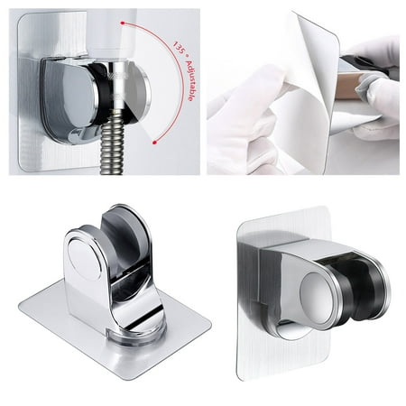 

Bathroom Shower Head Bracket 135 ° Angle Adjustment No Drilling Bracket Installation Adjustabl