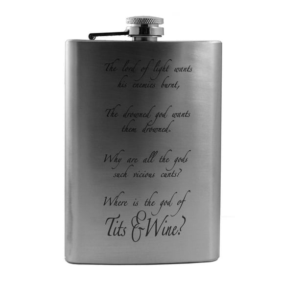 8oz The Lord of Light Flask L1