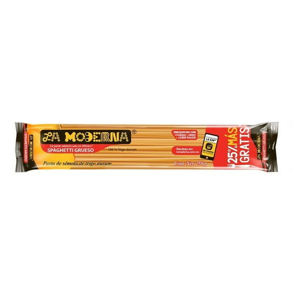 Pasta La Moderna Spaghetti grueso 250 gr