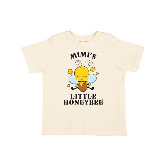 Inktastic Cute Bee Mimi's Little Honeybee with Stars Boys or Girls Toddler T-Shirt