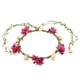 thumbnail image 5 of Bandas para el Cabello Jinwen Diadema con Flor para Mujer Corona de Flores 3 Colores, 5 of 8