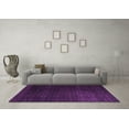 thumbnail image 3 of Ahgly Company Indoor Rectangle Abstract Purple Modern Area Rugs, 8' x 12', 3 of 4