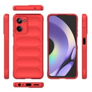 For Realme 10 Pro 5G Magic Shield TPU + Flannel Phone Case