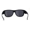 thumbnail image 2 of Polarized 57mm Rectangular Wear Over Glasses Large Fit-Over Sunglasses Matte Black, 2 of 4
