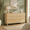 Light Oak, variant on GALAXHERO 6 Drawer Dresser for Bedroom, Wide Chest of Drawers, Fluted Wood Dresser, TV Stand for 55 inch TV, Storage Cabinet for Living Room, Hallway, White