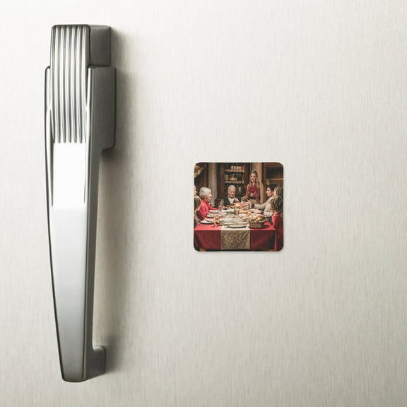 WASHWEPE 10Pcs Sublimation Magnet Sheets Refrigerator Magnet Blanks for Diy Craft Projects 6.5X6.5In Soft Magnetic