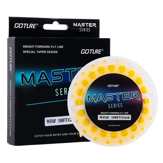 Goture Fly Cord Fly Cord Floating Fly Cord Fly Fishing String Weight Forward Double Welded Micro Loops Fly Cord For Freshwater Saltwater 90FT 100FT
