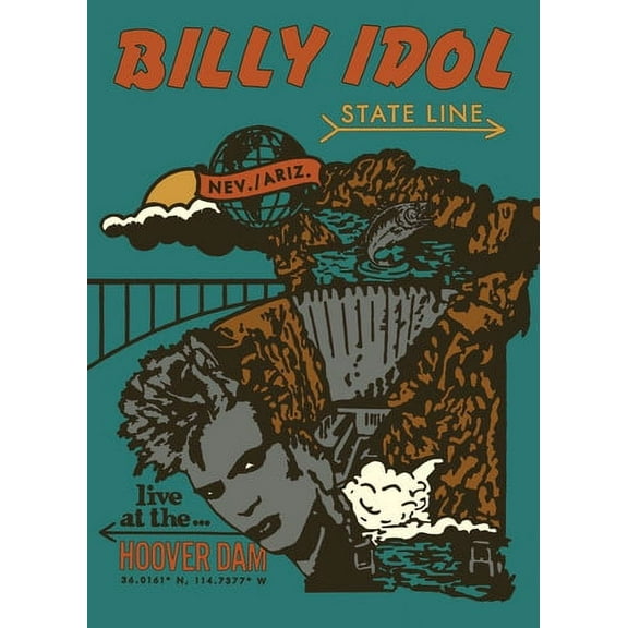 Billy Idol - State Line: Live At The Hoover Dam (DVD), MVD Visual, Music & Performance